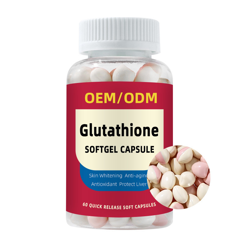 OEM Private Label Vitamine C 1500 mg L-glutathion tabletten voor huidverwittering Softgel