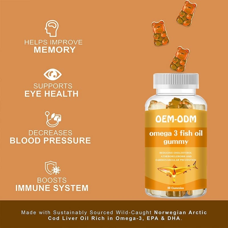 Omega 3 van de de Kabeljauwlever van Vistraansoftgels EPA DHA de Oliepillen Kleverig voor Jonge geitjesvolwassene