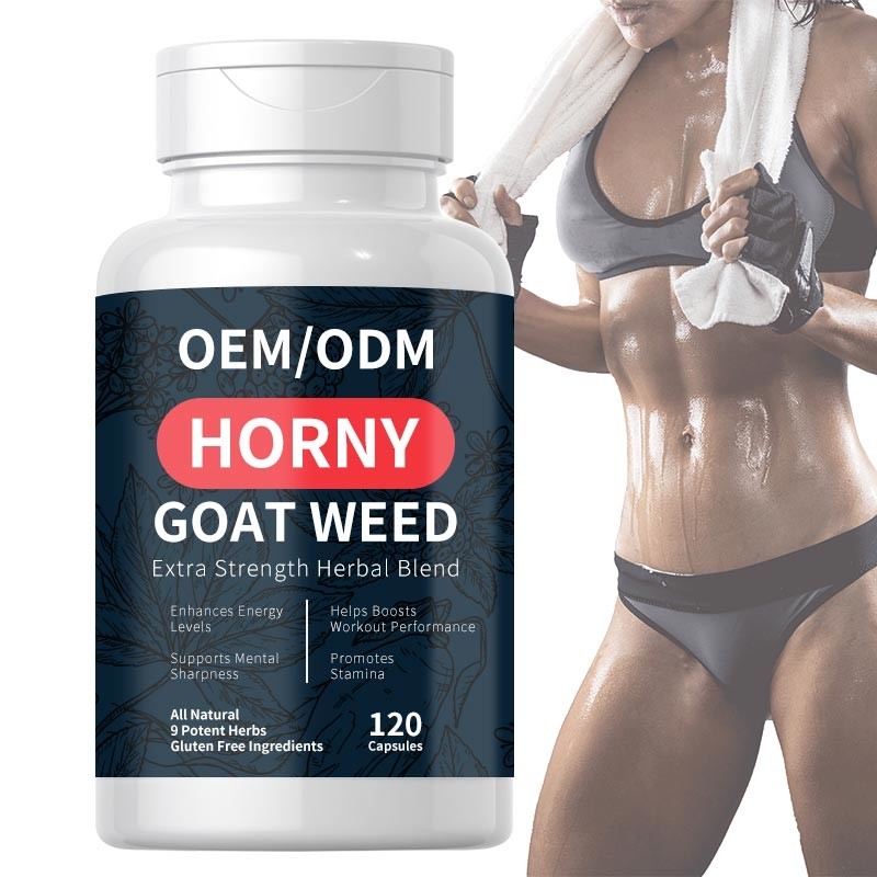 OEM Super het Onkruidcapsules van de Sterkte1000mg Hoornen Geit met de Wortel en de Ginseng van Maca