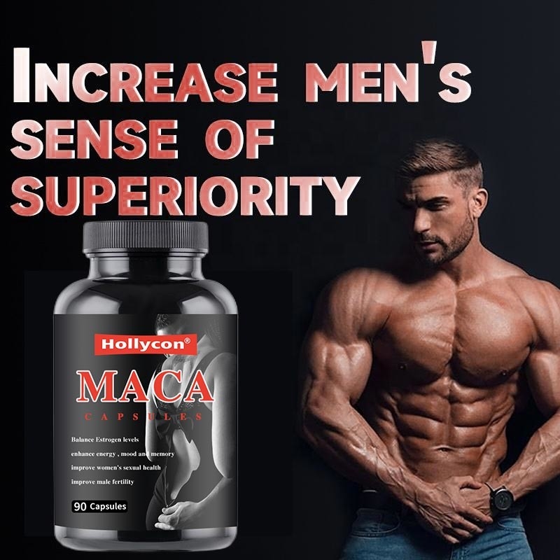 NOW vult Maca 500 mg voor Mannen en Vrouwen Reproductieve Gezondheid aan 90 Capsules
