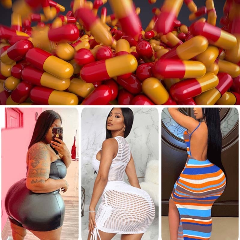 Kruiden van de Uitbreidingscapsules van het Ingrediëntenuiteinde van de Heup Grotere Snelle Gebogen Grotere Glutes het Uiteindespanningsverhoger voor Vrouwen