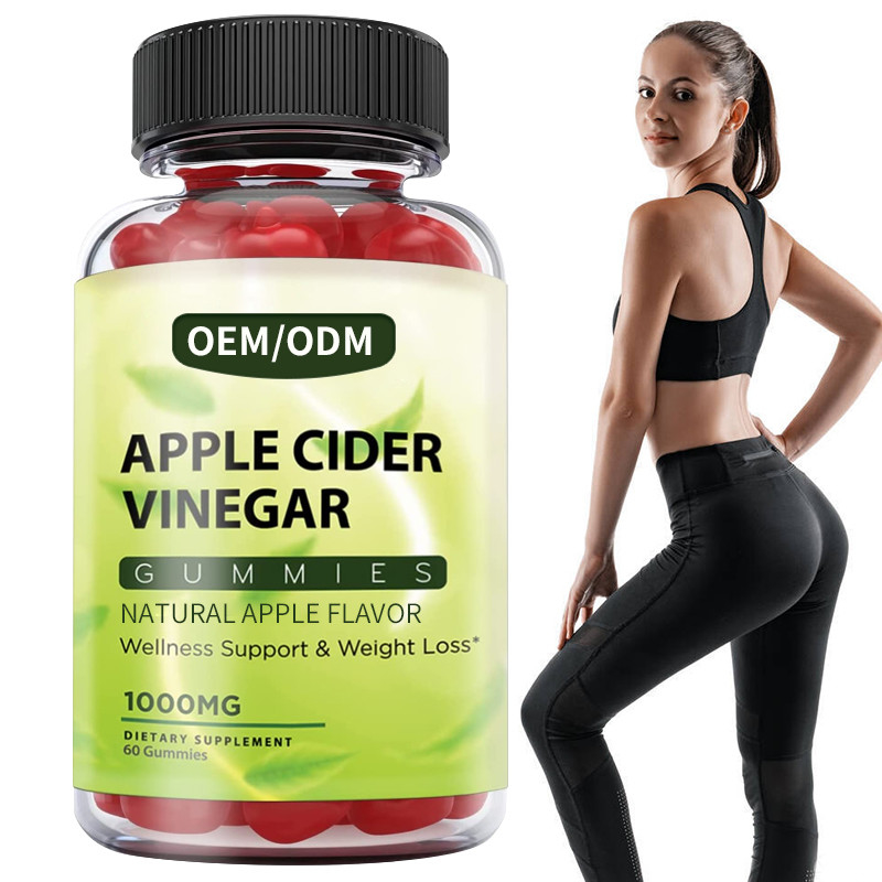 De Ciderazijn Gummies van HACCP Apple met de Controle Detox van het Moedermetabolisme helpen Koppig Buikvet verminderen