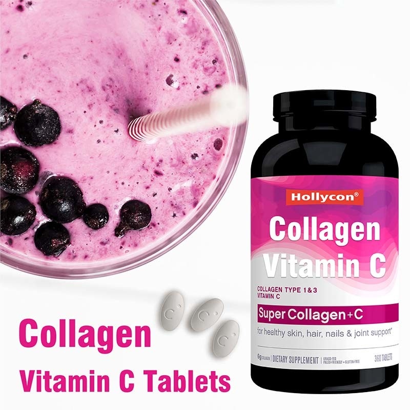 OEM van collageensupplementen van de Haarhuid en Spijker Tabletten van de Steun de Organische Vitamine C
