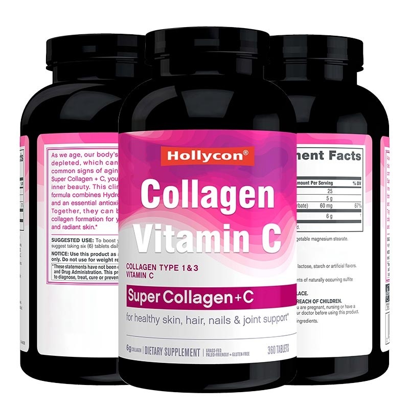 OEM van collageensupplementen van de Haarhuid en Spijker Tabletten van de Steun de Organische Vitamine C