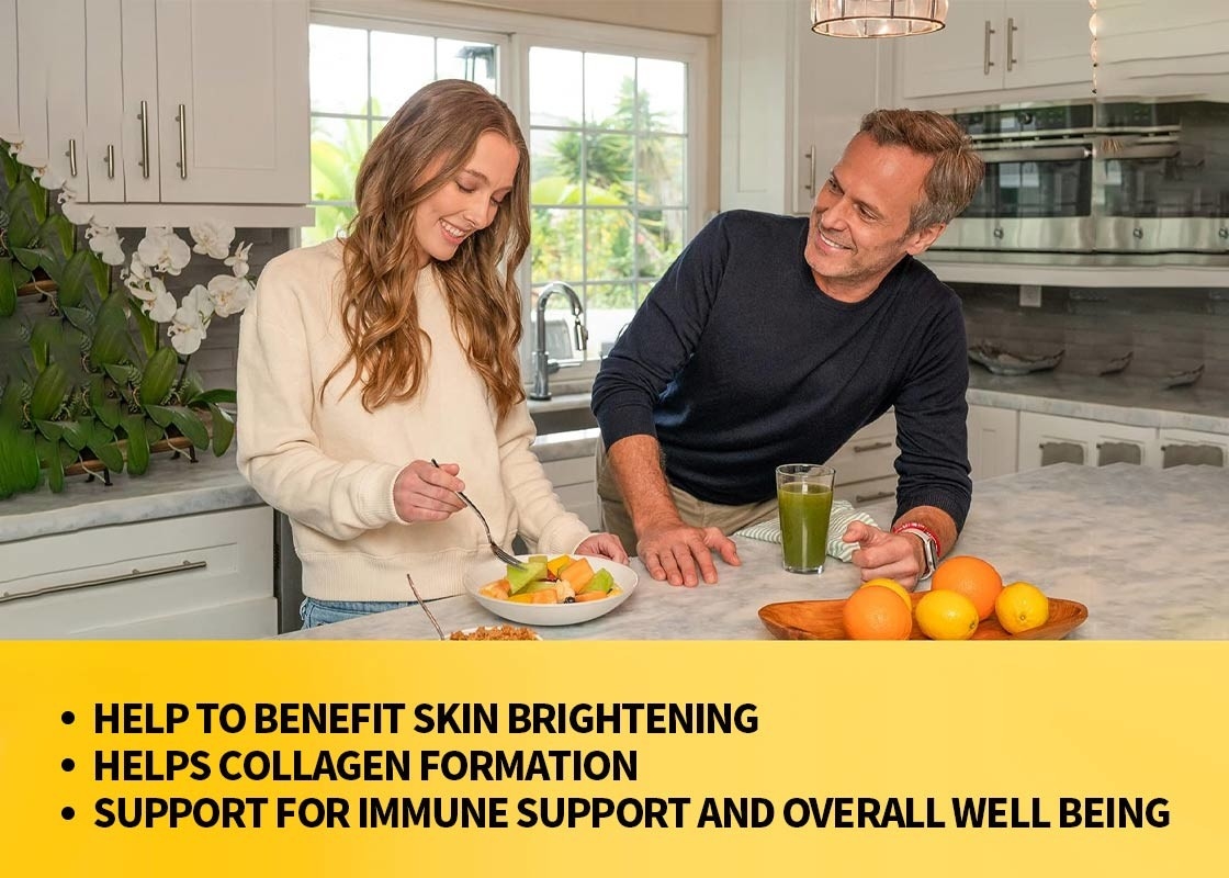 Privélabel ODM Voedingssupplement Huidverblindende pillen Voor huidverblindende vitamine C tabletten