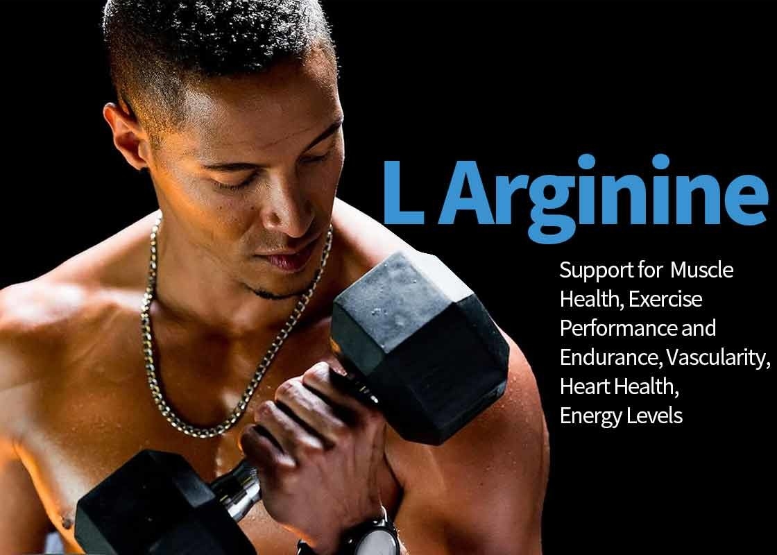 L Arginine en stikstofoxide Supplement Ondersteuning voor spiergezondheid Spiergezondheid Supplement