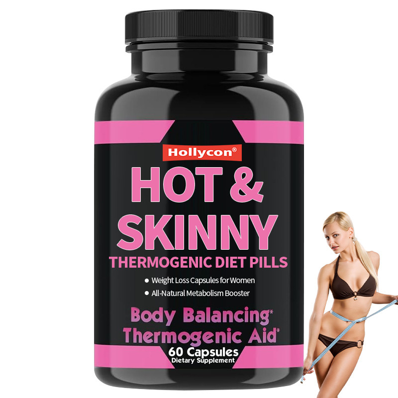 OEM All-Natural Metabolism Booster Warm Skinny Thermogenic Diet Pillen Gewichtsverlies Capsules Voor Vrouwen