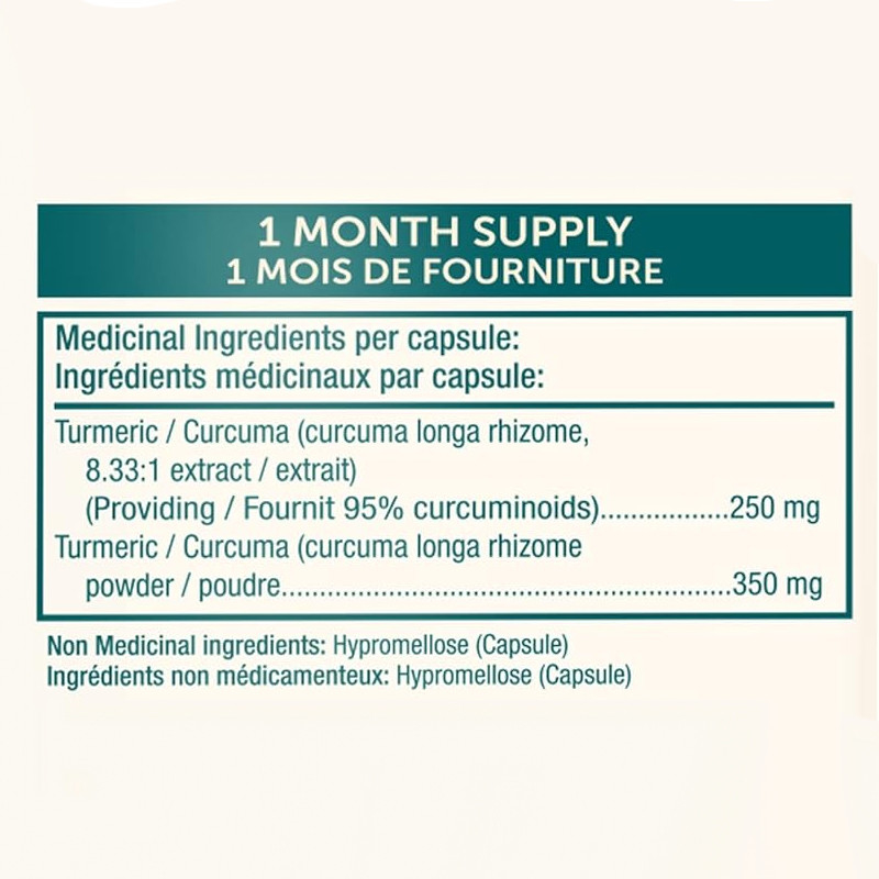 OEM Kurkuma Supplement Met Curcumine & Curcuminoïden Gelen En Spier Ondersteuning Vegetarische Kurkuma Capsules