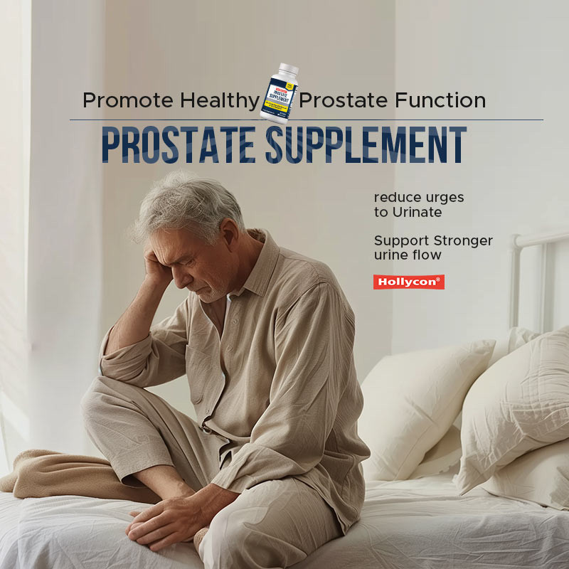 Gezonde prostaatondersteunende supplementen Verminder badtocht bevorderen slaap Betere blaas leegmaken capsules