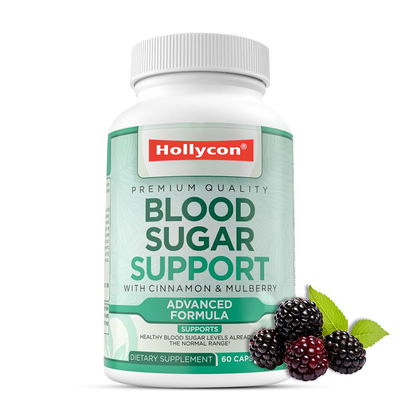 OEM Normale bloedsuikersupplement Kaneel Bittere meloen Moerbei Zink Biotine Vitamine kruidensupplement