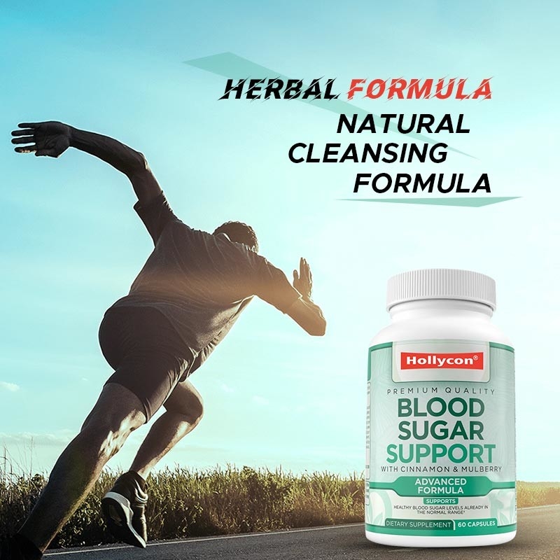 OEM Normale bloedsuikersupplement Kaneel Bittere meloen Moerbei Zink Biotine Vitamine kruidensupplement