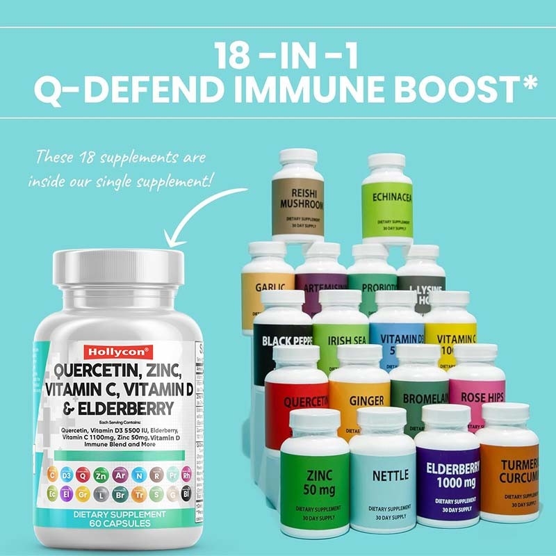 OEM Allergieverlichting Long Immuunverdedigings Supplement voor volwassenen Voedingscapsules