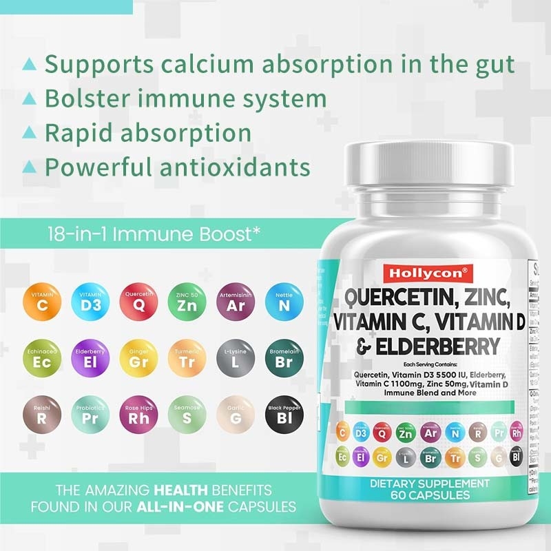 OEM Allergieverlichting Long Immuunverdedigings Supplement voor volwassenen Voedingscapsules