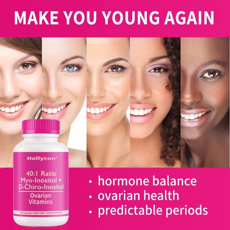 OEM Ovariumondersteuning Vitaminen Hormoonbalans voor vrouwen Ovariumvitaminen Capsules