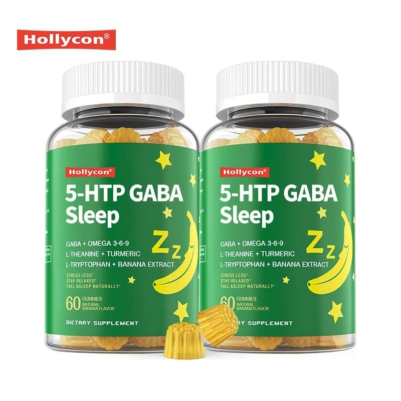 OEM 5 - HTP GABA Slaapgummies Natuurlijke slaap hersenen en gewrichten ontspannen GABA supplement