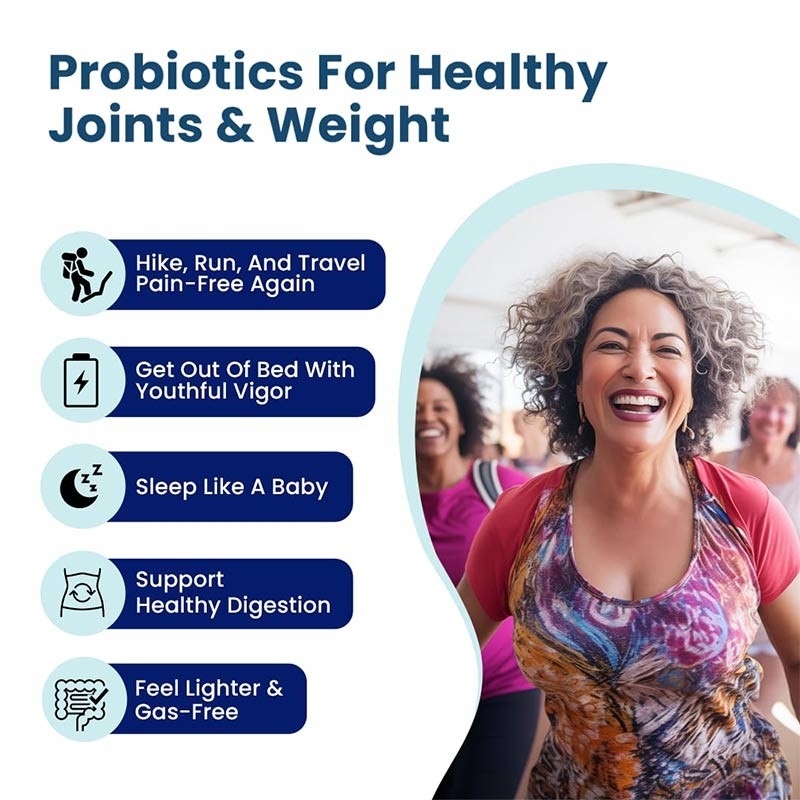 OEM-producten voor de menopauze Probiotica voor vrouwen Moringa poeder helpt bij gewichtsverlies Afslankingscapsules