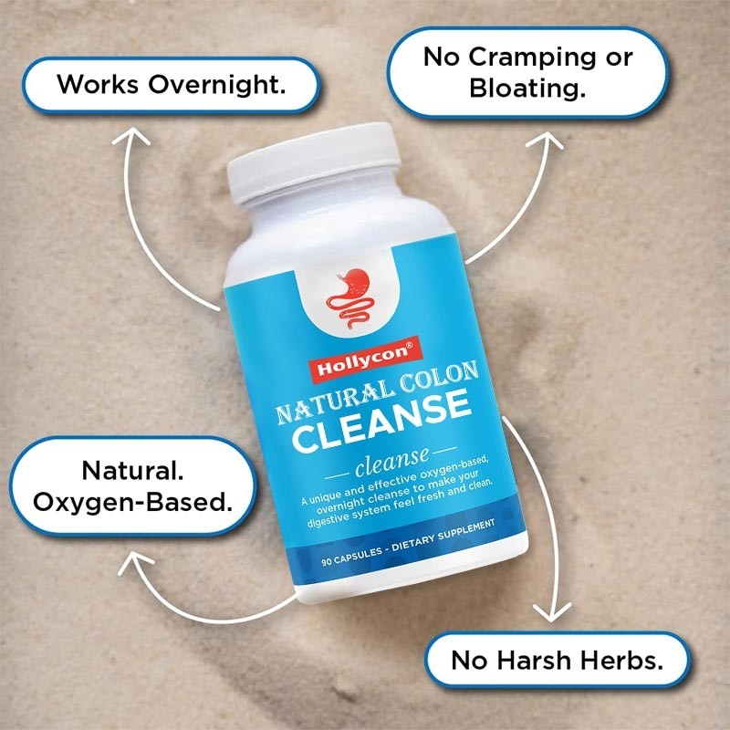Fabrieks Colon Cleanse Magnesium Oxide Supplementen Afslankingscapsules 15 dagen Darmreiniging Supplement