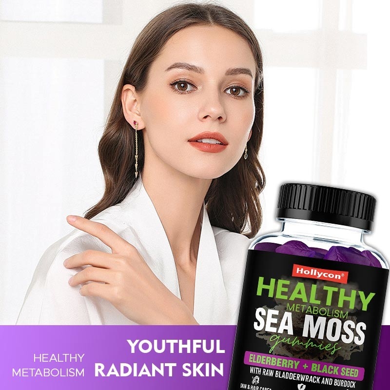 Zee-moes gummies voor sterk haar Ierse zee-moes gummies voor immuunondersteuning