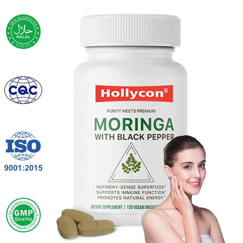 Biologische moringa tabletten Immuunondersteuning Energieverhoging en verbeterde absorptie