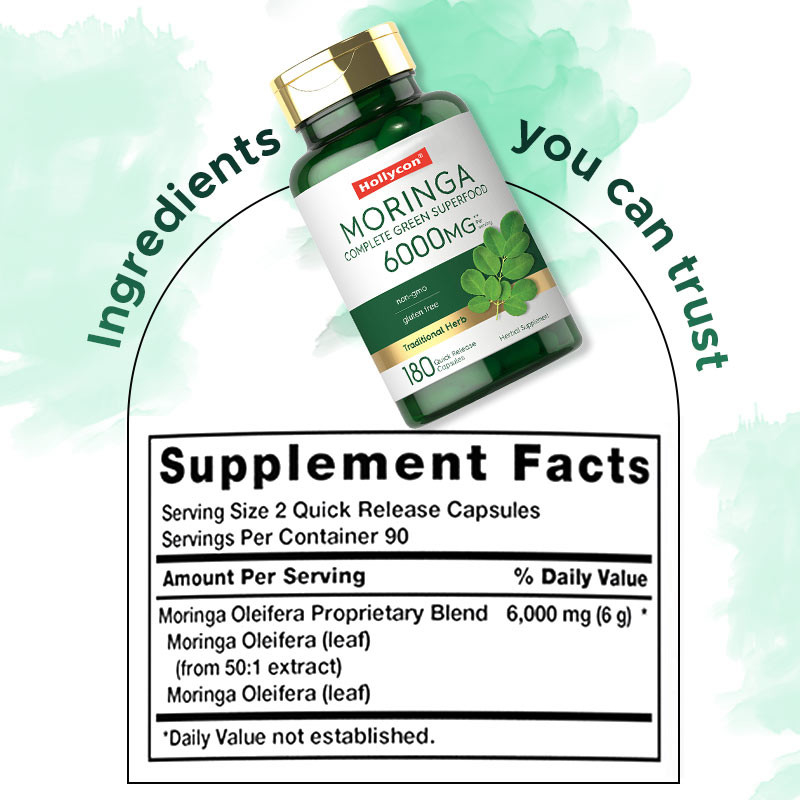 Moringa poeder capsules voor gewrichtsondersteuning Moringa poeder supplement voor een goede slaap