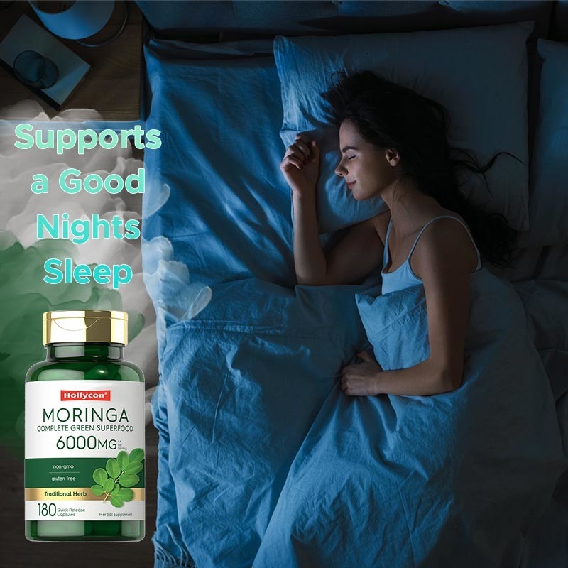 Moringa poeder capsules voor gewrichtsondersteuning Moringa poeder supplement voor een goede slaap