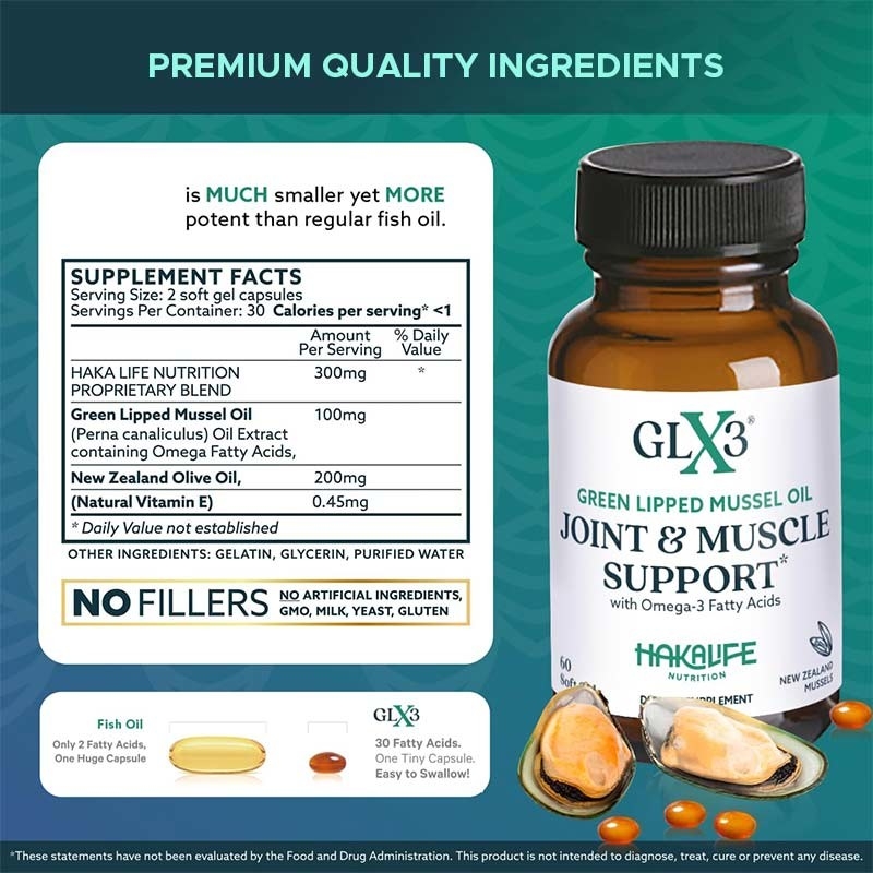 Groene lippe mossel Softgels Omega 3-6-9 Joint Support Supplement Omega-3 Leverancier