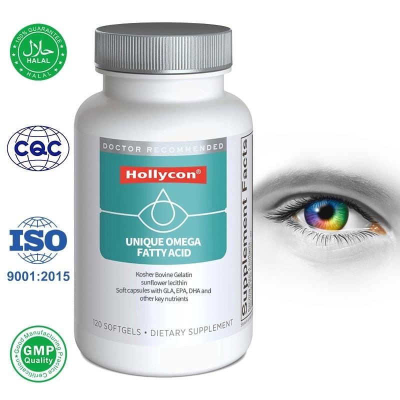 OEM Factory Manufacture Unieke Omega vetzuur softgels voor droog oog verlichting