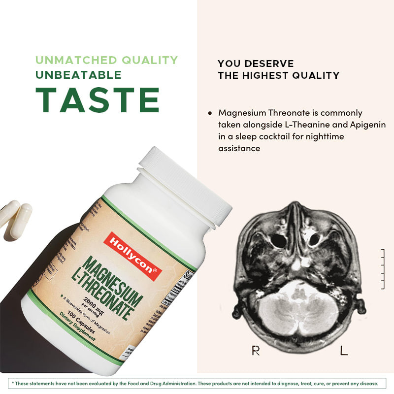 Fabriek L-threonaat Magnesium capsules Calcium zink supplementen ondersteunen slaap en cognitieve functie