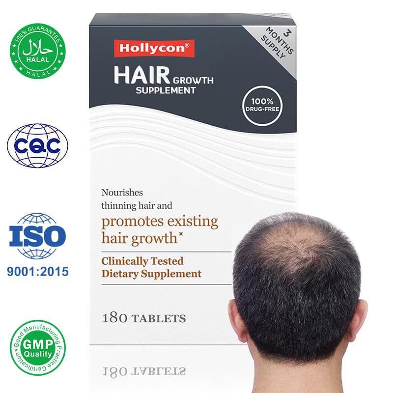 In voorraad Man Hair Growth Supplements Man Hair Growth Vitaminen Tabletten