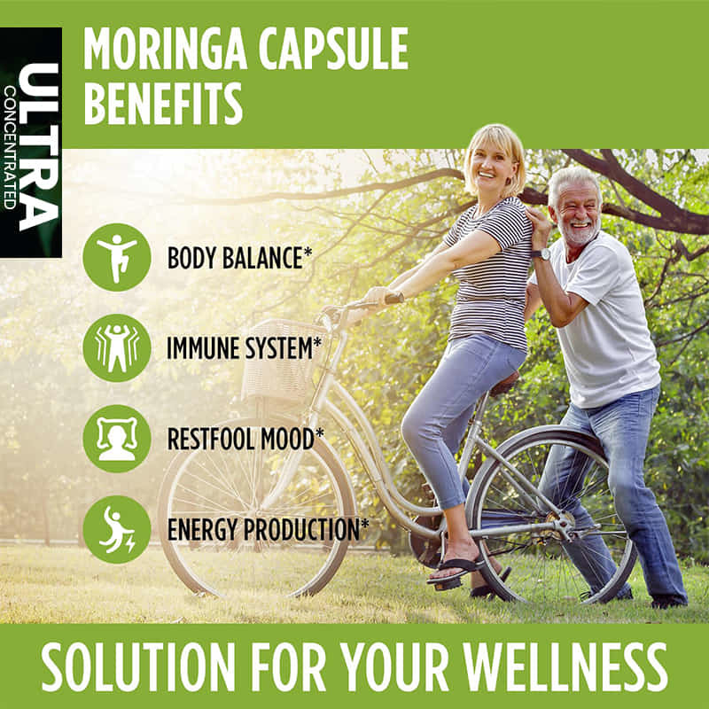 Fabrieks zuivere moringa capsules ondersteunen immuun spijsvertering moringa poeder capsules
