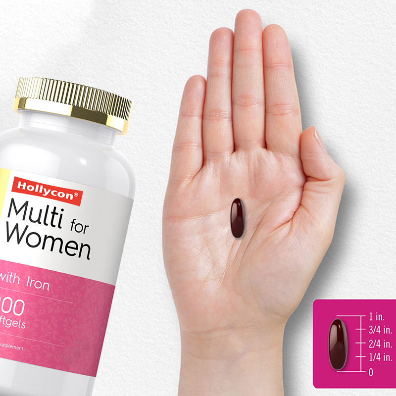 Multivitamine softgels voor vrouwen voor het immuunsysteem dagelijkse vitamines voor vrouwen