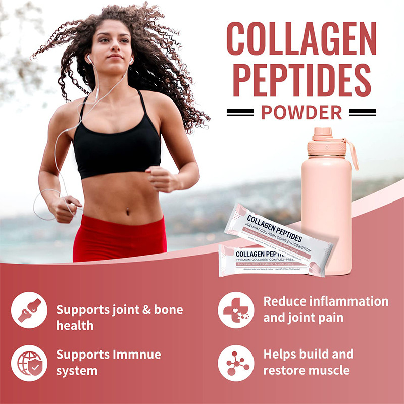 Multicollageenpeptiden poeder voor vrouwen collageenpeptiden voor het ondersteunen van gewrichten
