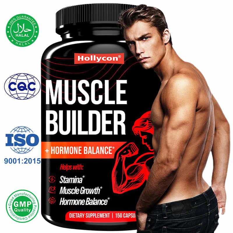 Leverancier spierbouwer ondersteunt spiergroei grootte kracht en energie booster