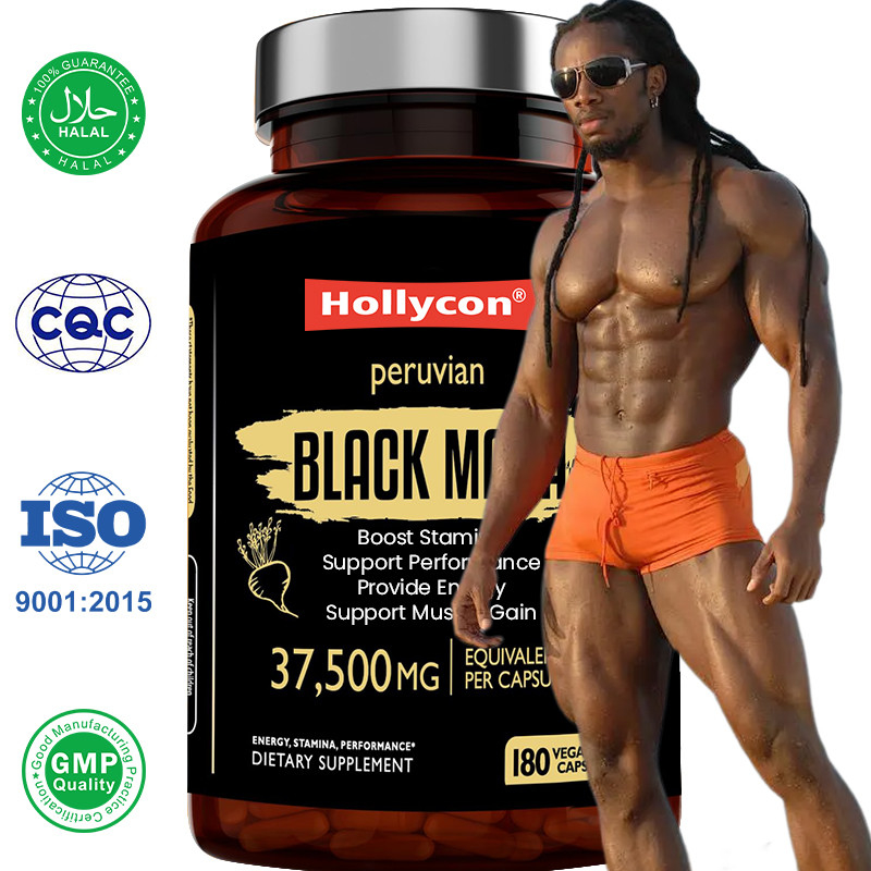 OEM Maca Root Capsules Biologische Maca Root Blend voor stemmingsondersteuning Maca Capsules