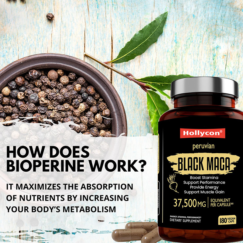 OEM Maca Root Capsules Biologische Maca Root Blend voor stemmingsondersteuning Maca Capsules