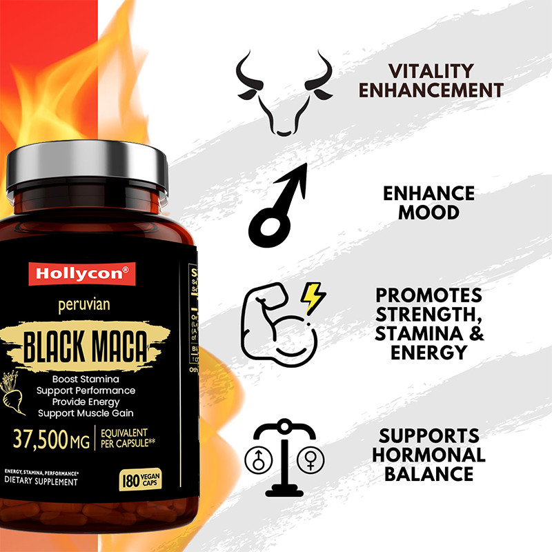 OEM Maca Root Capsules Biologische Maca Root Blend voor stemmingsondersteuning Maca Capsules
