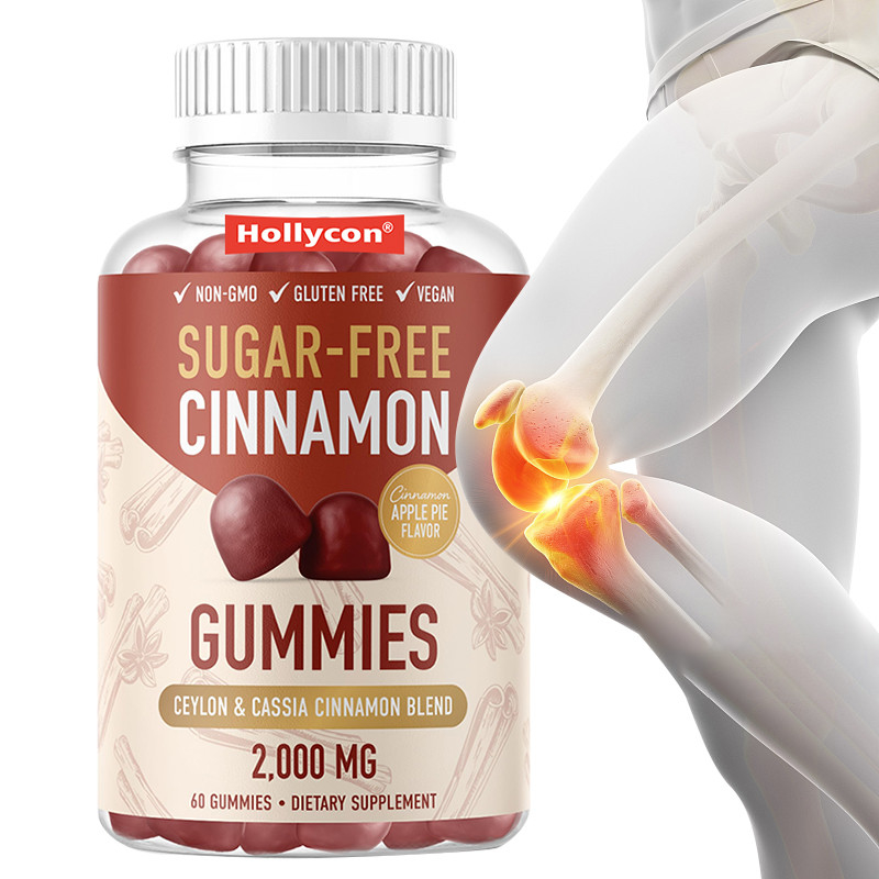 Suikervrije kaneelgummies 1000 mg Ceylon kaneel extract gummies voor immuunondersteuning