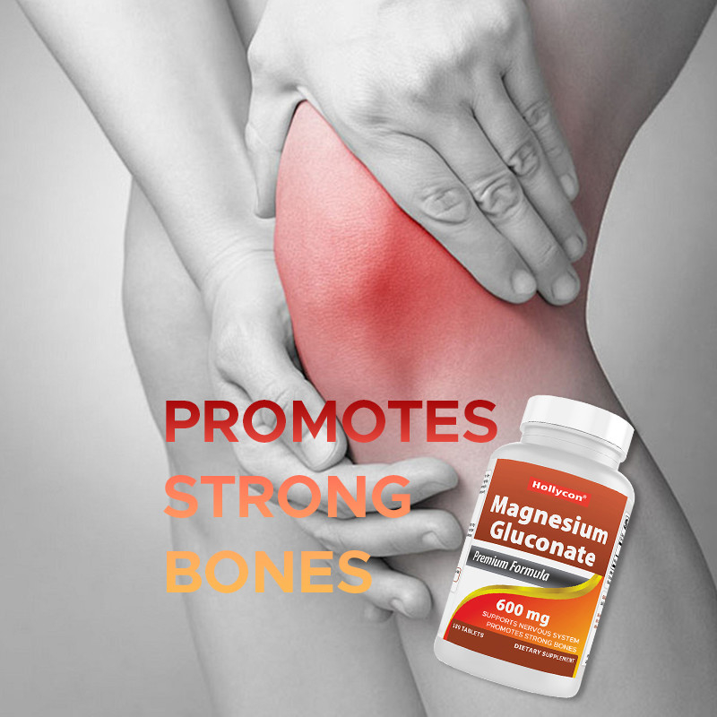 Magnesiumglycinaat tabletten voor sterke botten 35 mg Magnesium tabletten voor zenuwstelsel