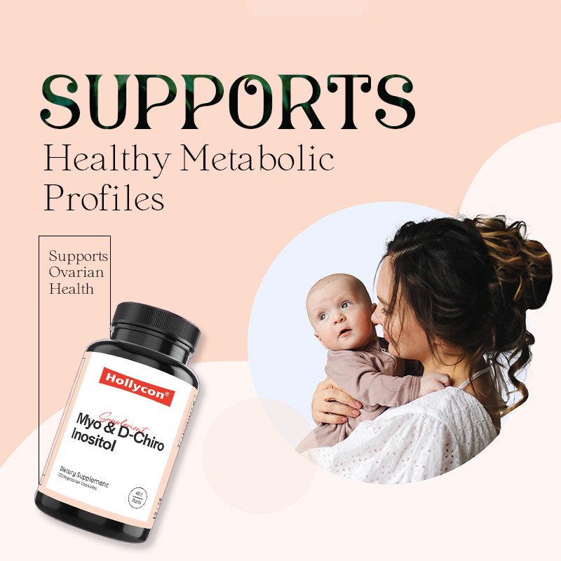 Inositol supplement voor hormonale balans Myo-Inositol en D-Chiro Inositol capsules