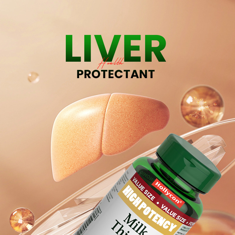 OEM Melkdistel Softgels voor ondersteunende leverfunctie 1000mg Melkdistel Softgels