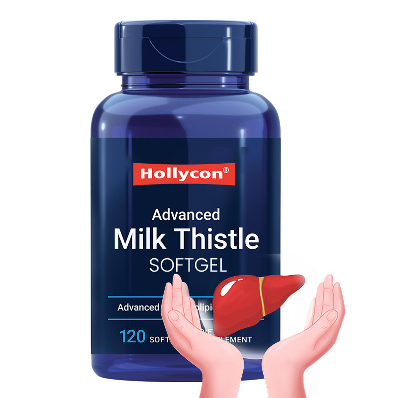 Milk Thistle Supplement voor het bevorderen van de gezondheid van de lever Milk Thistle Softgels voor natuurlijke ontgifting