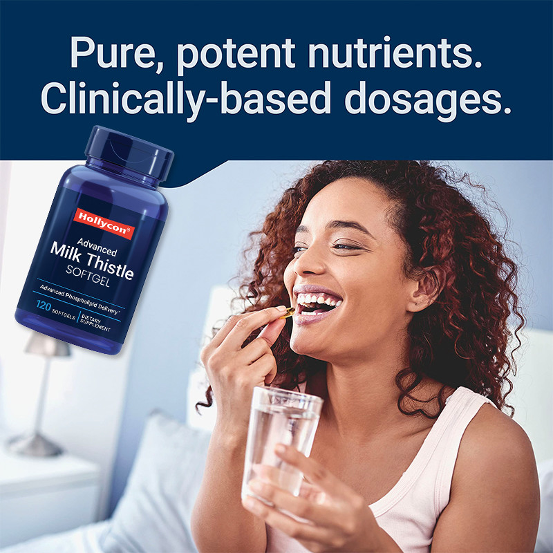 Milk Thistle Supplement voor het bevorderen van de gezondheid van de lever Milk Thistle Softgels voor natuurlijke ontgifting