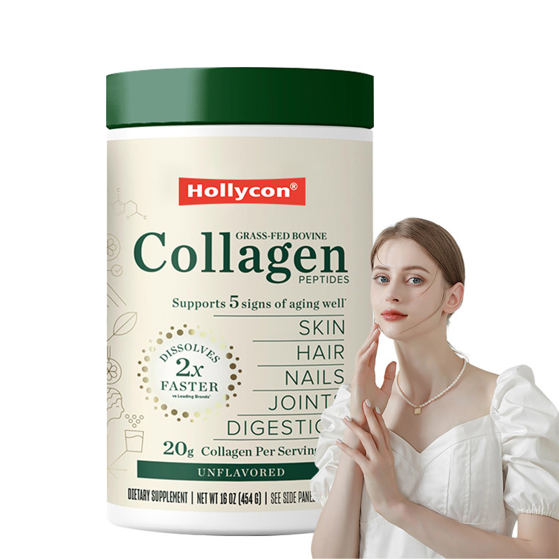 OEM Collageenpoeder voor haar, huid, nagels 20g collageenpeptiden eiwitpoeder