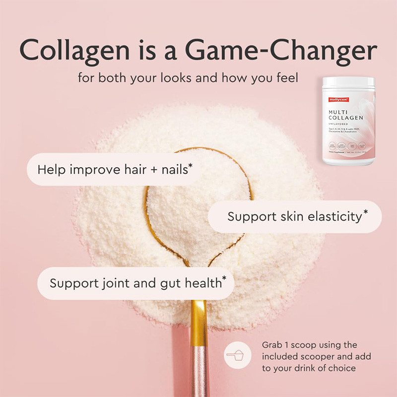 OEM Multi Collagen Poeder Voor Haarondersteuning Hidrolyseerd Collagen Peptiden Eiwitpoeder