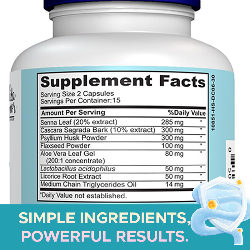 OEM Darmgezondheids supplement Darm- en dikke darmondersteuning Advance capsules Darmreiniging capsules