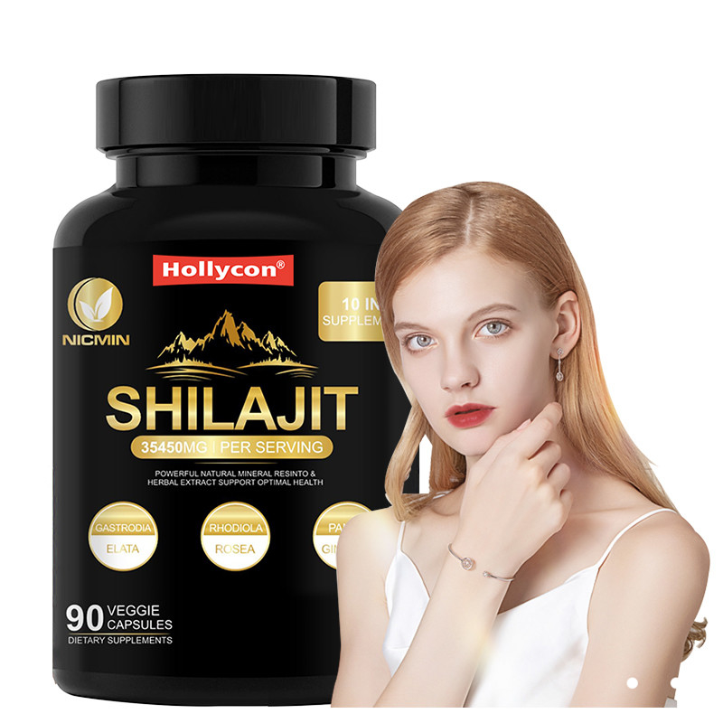 Pure Himalaya organische Shilajit Supplement voor Immuunondersteuning 25000mg Shilajit Capsules