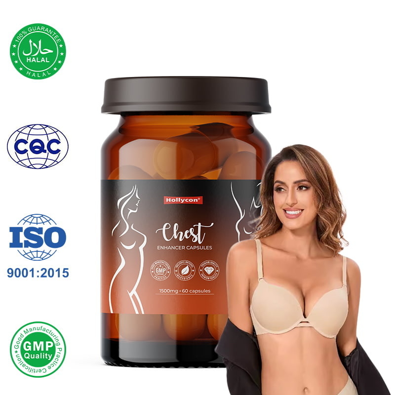 Borstvergroting en borstvergroting Supplementen Fabriek Private Label Borstvergroter capsules voor vrouwelijke hormonale balans