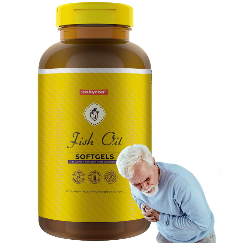 Visolie Omega 3 Aanvullingen 1200 mg Softgels Omega 3 Visolie voor gezond hart Ondersteuning 230 Softgels 115 Dagvoorraad