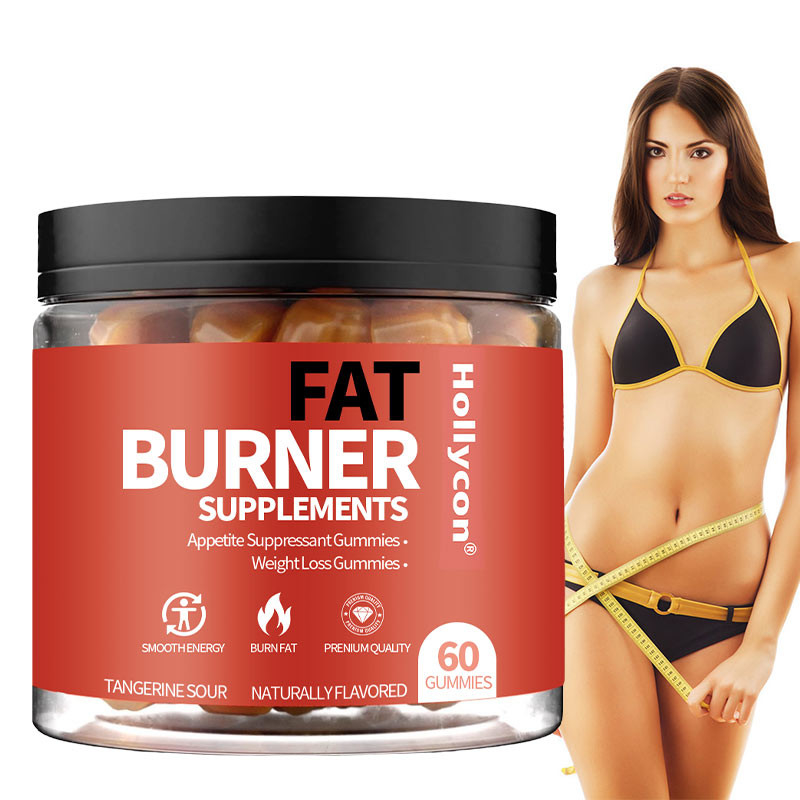 OEM Thermogenic Fat Burner & Appetite Suppressant Gummies met Acetyl-L-Carnitine HCL, MitoBurn, Gewichtsverlies Gummies